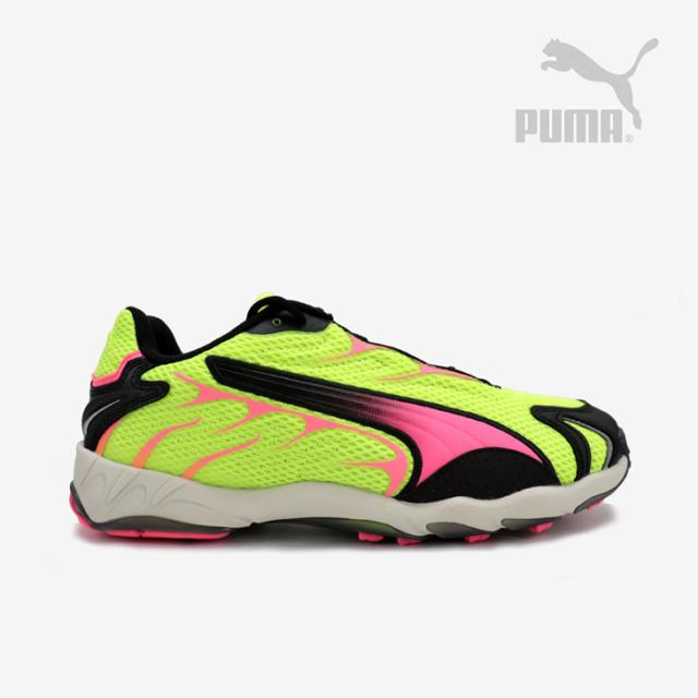 ・PUMA｜Inhale Retro Tech Cell/ プーマ/インヘイル レトロ テック セル/イエローアラートｘサンストラック #