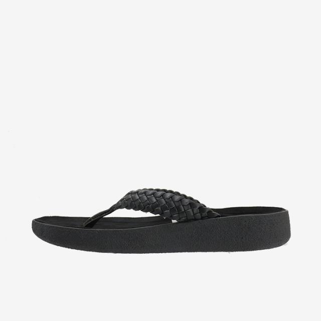 ・MALIBU SANDALS｜Surfrider Flip/ マリブ サンダルズ/サーフ馬乗り フリップ/黒いことｘ黒いこと #