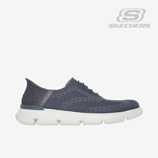 ・SKECHERS｜Slip-Ins Garza Palma/ スケッチャーズ/スリップインズ ガルザ パルマ/チャコール #