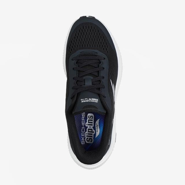 ：SKECHERS｜W Slip-Ins Go Run Anywhere/ スケッチャーズ/スリップインズ ゴーラン エニウェア/ブラックｘホワイト #_3