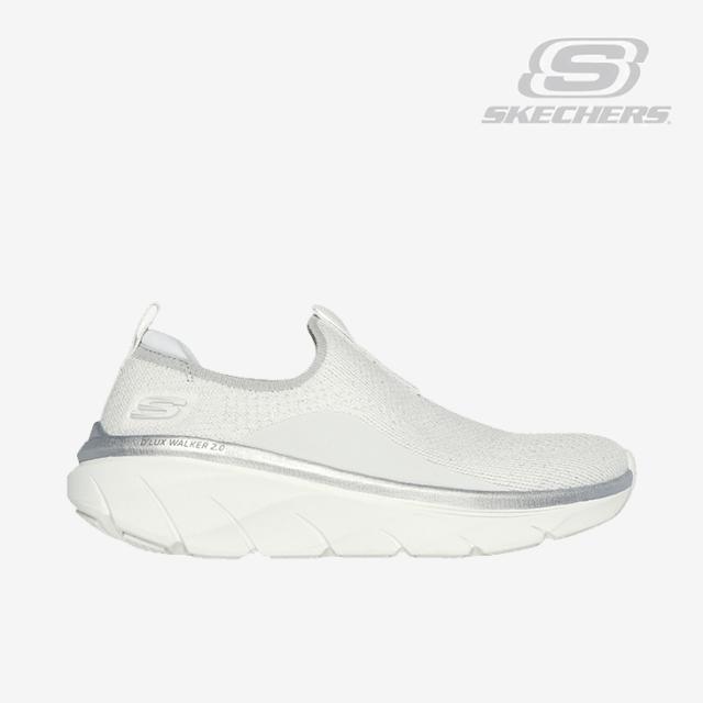 ・SKECHERS｜W D Lux Walker 2.0 Sparkle Forever Relaxed Fit/ スケッチャーズ/デラックス ウォーカー スパークル フォーエバー  リラックスド フィット/ホワイトｘシルバー #