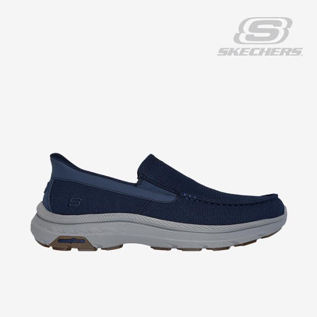 ・SKECHERS｜Slip-Ins Pollard Wilfred/ スケッチャーズ/スリップインズ ポラード ウィルフレッド/ネイビー #