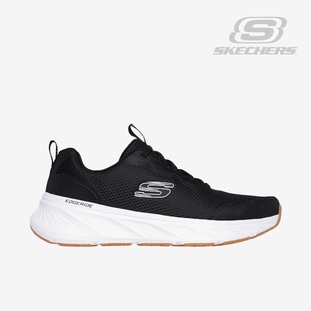 ・SKECHERS｜Edgeride Rekze Extra Wide Fit/ スケッチャーズ/エッジライド レクゼ エクストラ ワイド フィット/ブラックｘホワイト #