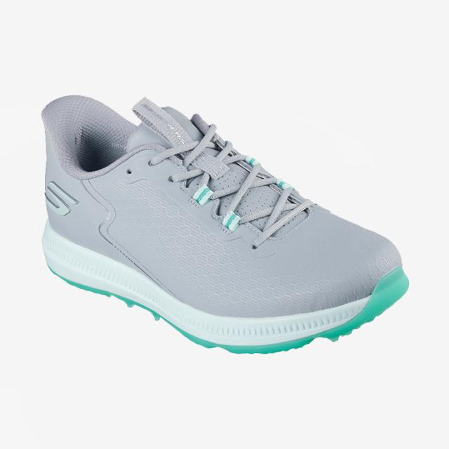 ：SKECHERS｜W Slip-Ins Go Golf Elite 6/ スケッチャーズ/スリップインズ ゴー ゴルフ エリート/グレーｘミント #_2