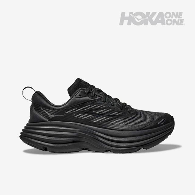 ・HOKA ONE ONE｜Bondi 8 TS Caged/ ホカ オネ オネ/ボンダイ 8 テック ステルス ケイジド/ブラックｘブラック #