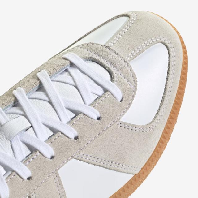 ・ADIDAS Originals｜BW Army German Trainer Suede/ アディダス/ブンデス ヴェア ビーダブル アーミー レザー ジャーマン トレーナー/フットウェアホワイトｘフットウェアホワイト # ADIDAS Originals｜BW Army German Trainer Suede/ アディダス