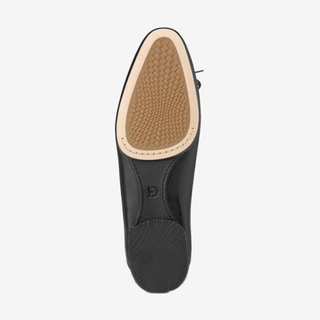 ：COLE HAAN｜W Jaya Travel Ballet Leather Stitch/ コール ハーン/ジャヤ トラベル バレエ レザー ステッチ/ブラック #_3