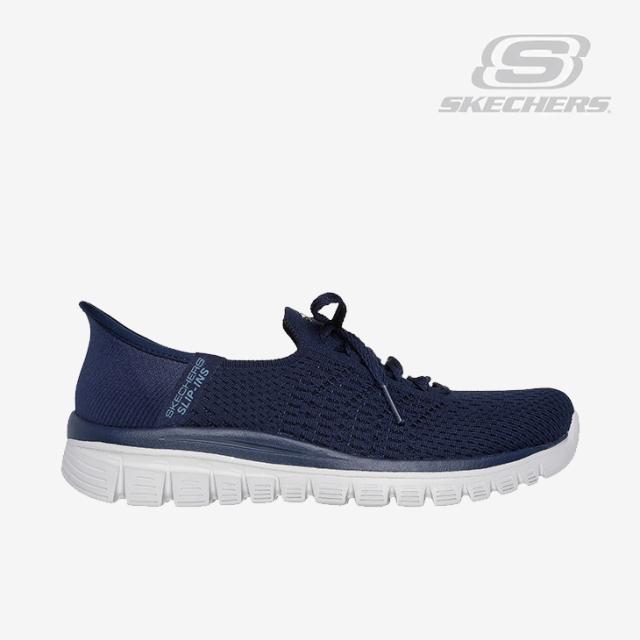 ・SKECHERS｜W Slip-Ins Graceful First Blush/ スケッチャーズ/スリップインズ グレースフル ファースト ブラッシュ/ネイビー #