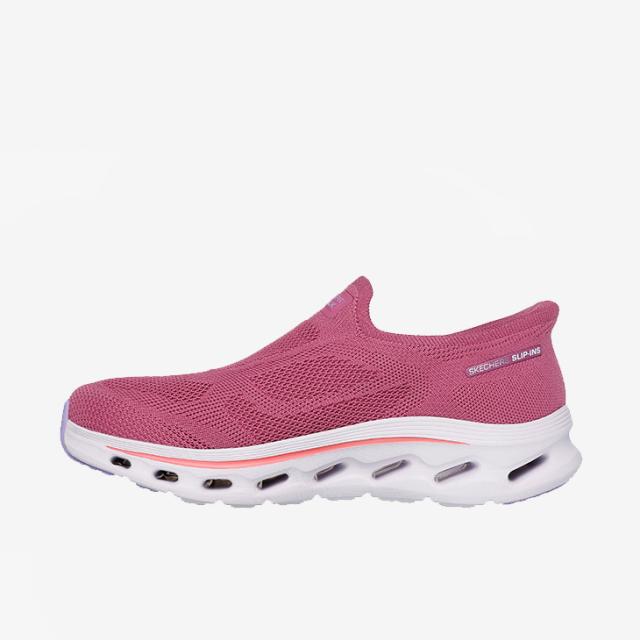：SKECHERS｜W Slip-Ins Go Walk Glide-Step 2.0 Annette/ スケッチャーズ/スリップインズ ゴーウォーク グライドステップ アネット/モーブｘマルチ #_5