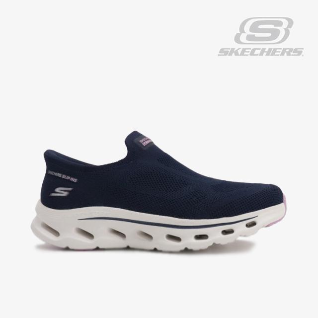 ：SKECHERS｜W Slip-Ins Go Walk Glide-Step 2.0 Annette/ スケッチャーズ/スリップインズ ゴーウォーク グライドステップ アネット/ネイビーｘマルチ #