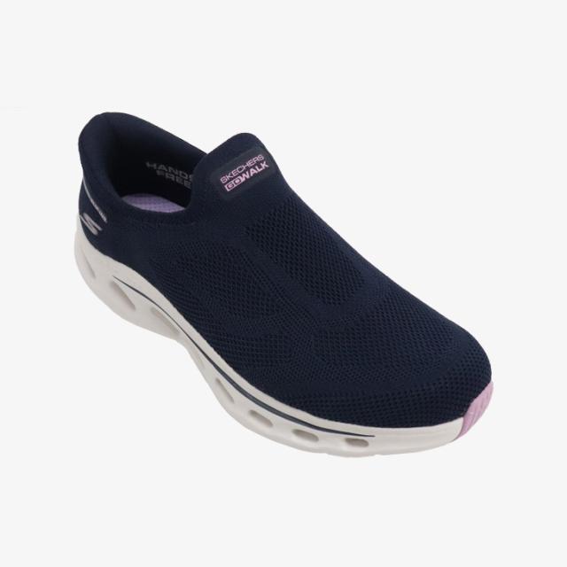 ：SKECHERS｜W Slip-Ins Go Walk Glide-Step 2.0 Annette/ スケッチャーズ/スリップインズ ゴーウォーク グライドステップ アネット/ネイビーｘマルチ #_2