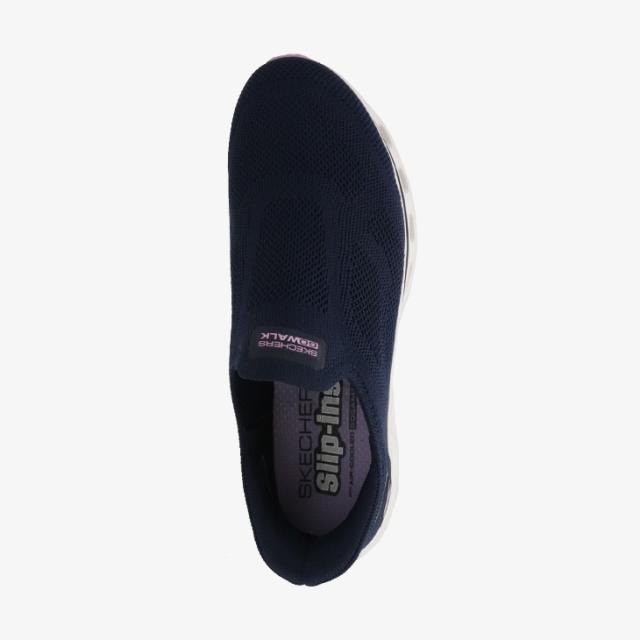 ：SKECHERS｜W Slip-Ins Go Walk Glide-Step 2.0 Annette/ スケッチャーズ/スリップインズ ゴーウォーク グライドステップ アネット/ネイビーｘマルチ #_3