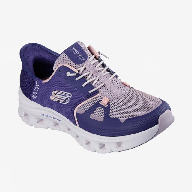 ：SKECHERS｜W Slip-Ins Glide-Step Pro/ スケッチャーズ/スリップインズ グライドステップ プロ/パープルｘコーラル #_2