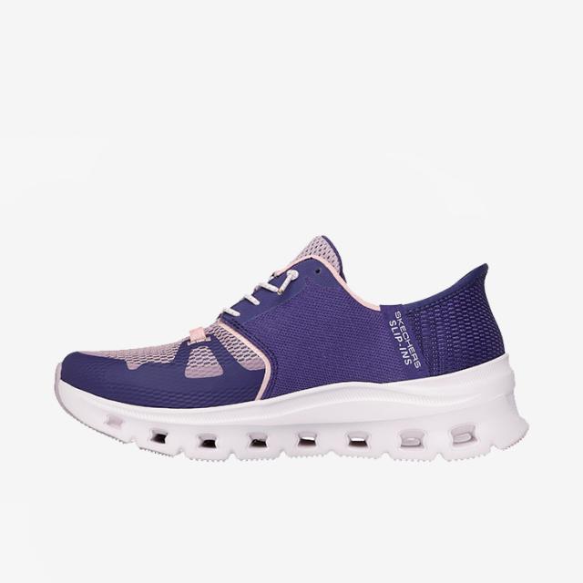 ：SKECHERS｜W Slip-Ins Glide-Step Pro/ スケッチャーズ/スリップインズ グライドステップ プロ/パープルｘコーラル #_5
