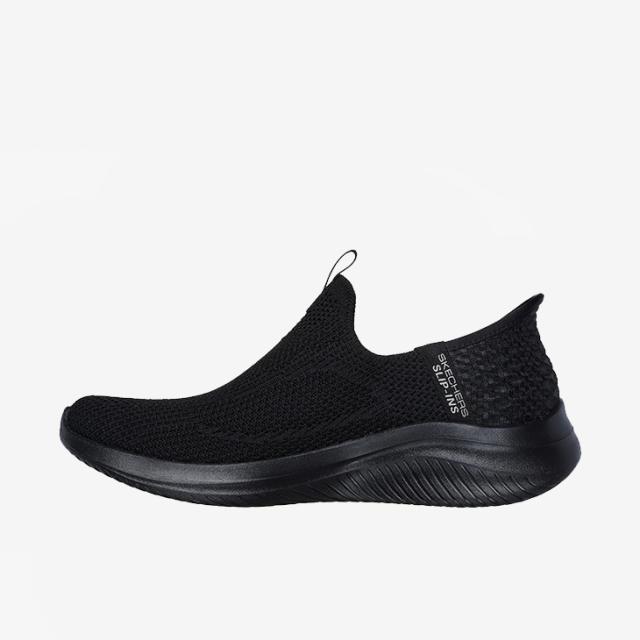 ：SKECHERS｜W Slip-Ins Sport Ultra Flex 3.0 Easy Win/ スケッチャーズ/スリップインズ ウルトラ フレックス イージー ウィン/ブラックｘブラック #_5
