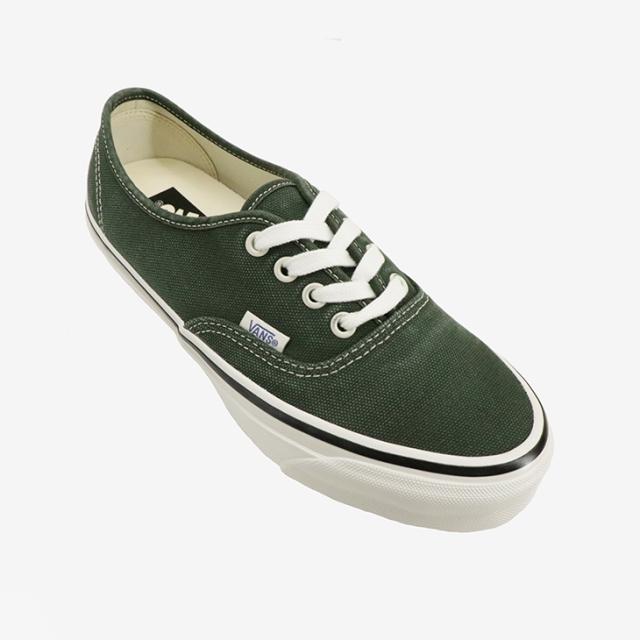 ・VANS Premium｜Authentic 44 Lx Washed 12oz Duck Canvas/ ヴァンズ/オーセンティック ラックス ウォッシュド 12オンス ダック キャンバス/ケルプグリーン #