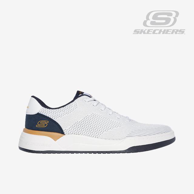 ・SKECHERS｜Corliss Dorset Relaxed Fit/ スケッチャーズ/コーリス ドーセット リラックスド フィット/ホワイト #