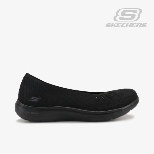 ・SKECHERS｜W On-The-Go Flex Radiant Summer/ スケッチャーズ/オンザゴー フレックス ラディアント サマー/ブラックｘブラック #