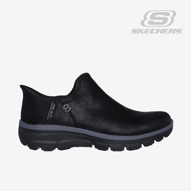 ・SKECHERS｜W Slip-Ins Easy Going Modern Hour Relaxed Fit/ スケッチャーズ/スリップインズ イージー ゴーイング モダン アワー リラックスドフィット/ブラック #