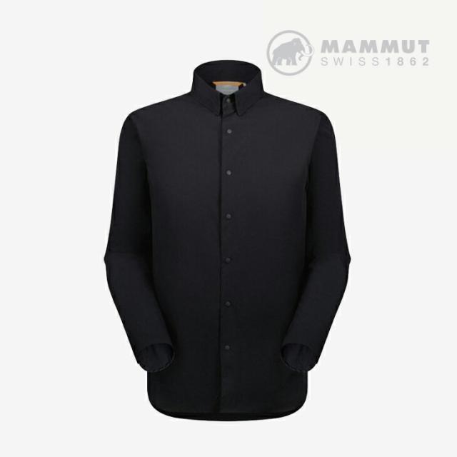 ：MAMMUT｜Seon Long Sleeve Shirt AF/ マムート/セオン ロング スリーブ シャツ/ブラック #