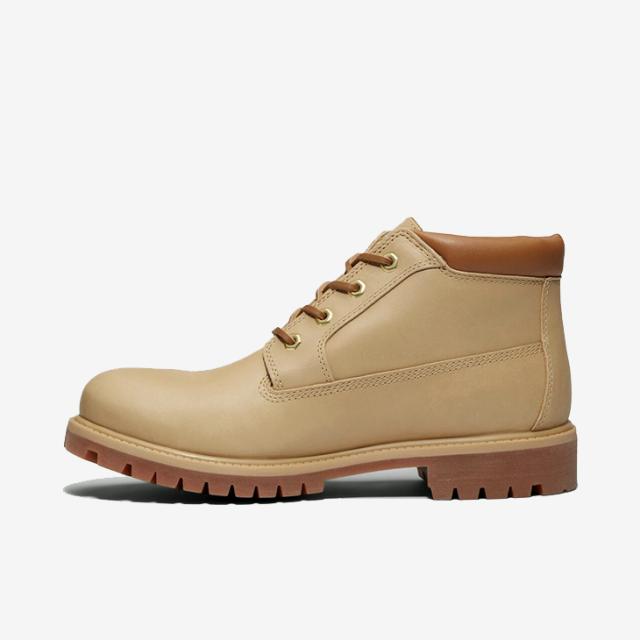 ・TIMBERLAND｜Premium WP Chukka Boot Full Grain Leather/ ティンバーランド/プレミアム ウォータープルーフ チャッカ ブーツ フル グレイン レザー/ミディアムベージュ #