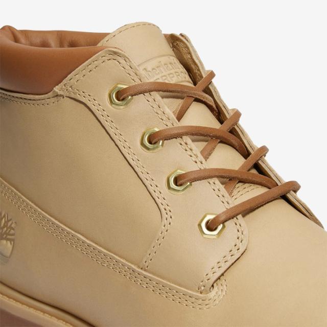 ・TIMBERLAND｜Premium WP Chukka Boot Full Grain Leather/ ティンバーランド/プレミアム ウォータープルーフ チャッカ ブーツ フル グレイン レザー/ミディアムベージュ #