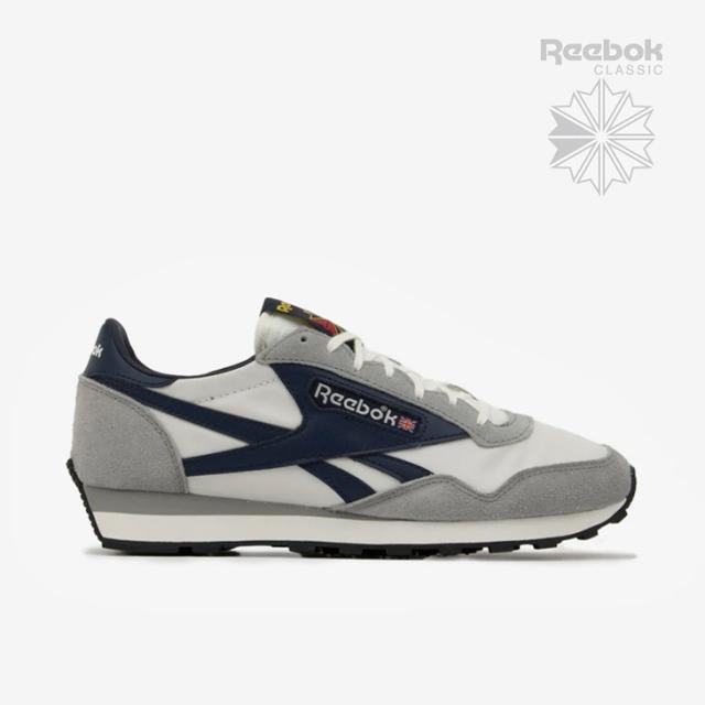 ・REEBOK｜Aztec II Running Leather Nylon/ リーボック/アズテック II ランニング レザー ナイロン/グレーｘチョーク #