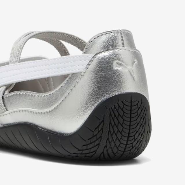 ・PUMA｜W Speedcat Ballet Metallic Leather/ プーマ/スピードキャット バレエ メタリック レザー/プーマシルバーｘプーマホワイト #_6