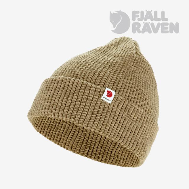 ・FJALLRAVEN｜Tab Hat Waffle Knit/ フェールラーベン/タブ ハット /フォッシル #