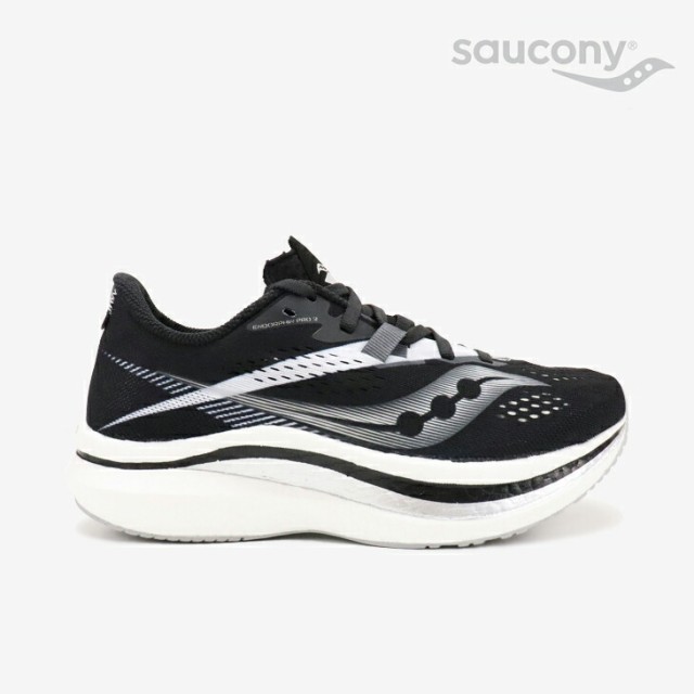 ＊SAUCONY｜W Endorphin Pro 2/ サッカニー/エンドルフィン プロ 2/ブラックｘホワイト #