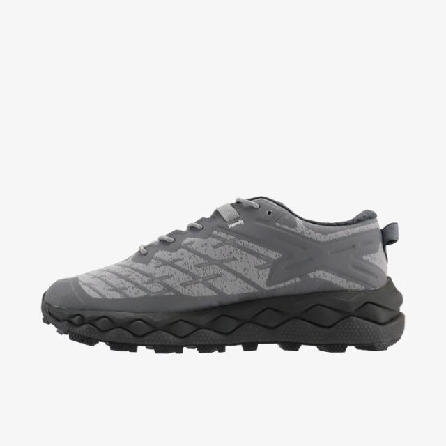 ・MIZUNO｜Wave Mujin LS GTX RB-LINE Vibram/ ミズノ/ウェーブ ムジン ライフスタイル ゴアテックス ランバード ビブラム/ライトグレーｘグレーｘダークグレー #