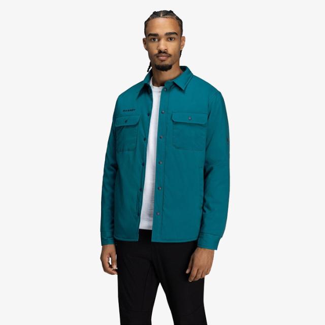 ：MAMMUT｜Seon Insulation Over Shirt AF/ マムート/セオン インサレーション オーバーシャツ アジアンフィット/ブラック #_1