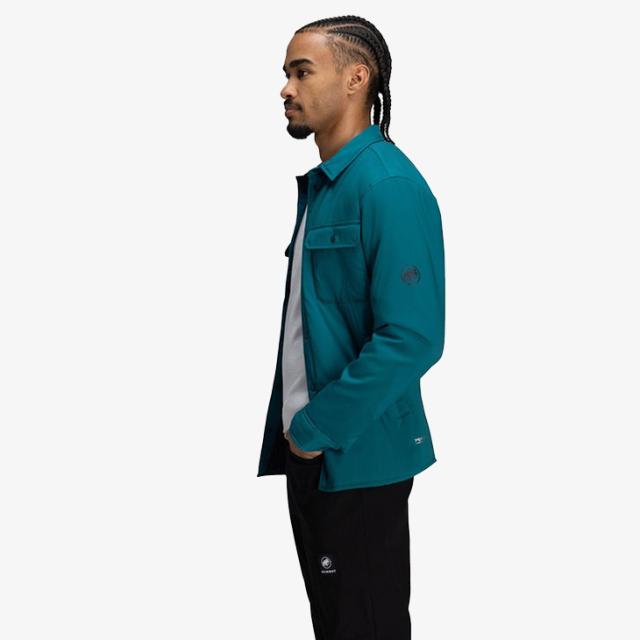 ：MAMMUT｜Seon Insulation Over Shirt AF/ マムート/セオン インサレーション オーバーシャツ アジアンフィット/ブラック #_3