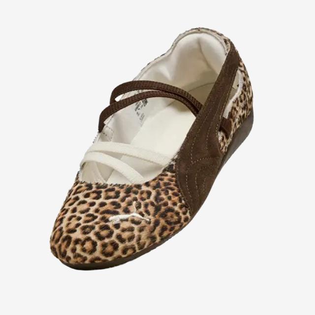 ：PUMA｜W Speedcat Ballet Wild Pony Hair/ プーマ/スピードキャット バレエ ワイルド ポニー ヘアー ハラコ/チョコレートｘウォームホワイト #_2