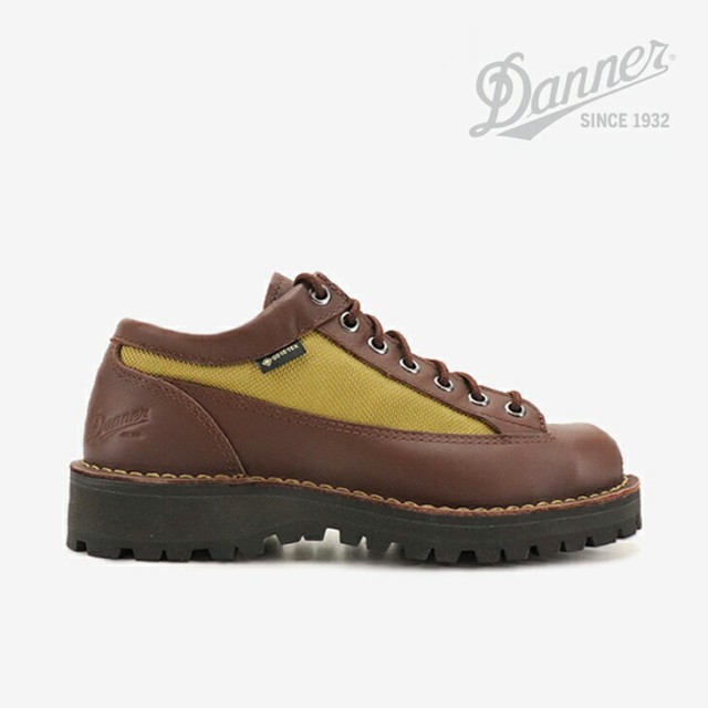 ・DANNER｜W Danner Field Low Gore-Tex Vibram/ ダナー/ダナー フィールド ロー ゴアテックス ビブラム/ダークブラウンｘベージュ #