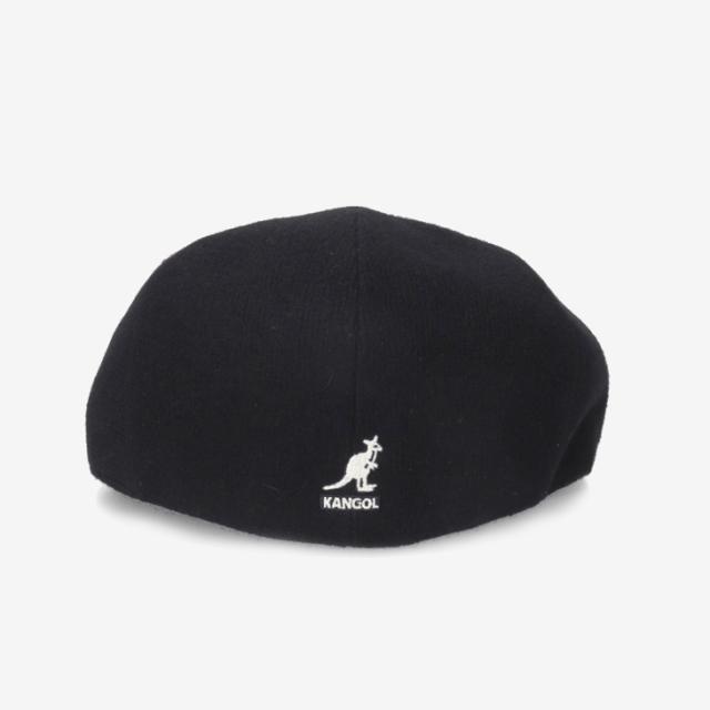 ：KANGOL｜Wool Panel 575 Hunting/ カンゴール/ウール パネル ハンチング/ブラック #_1