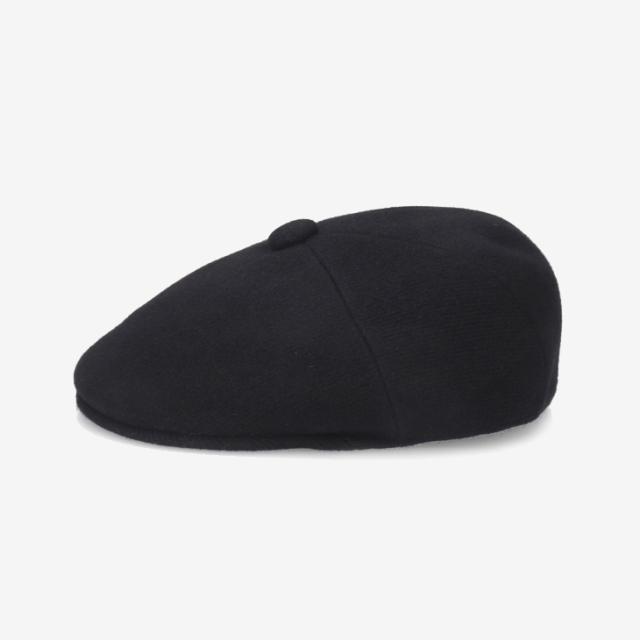：KANGOL｜Wool Panel 575 Hunting/ カンゴール/ウール パネル ハンチング/ブラック #_2
