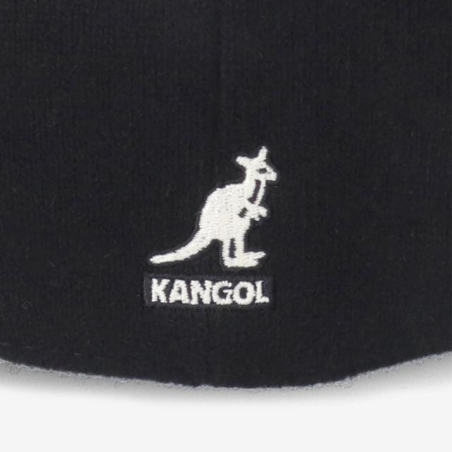 ：KANGOL｜Wool Panel 575 Hunting/ カンゴール/ウール パネル ハンチング/ブラック #_4