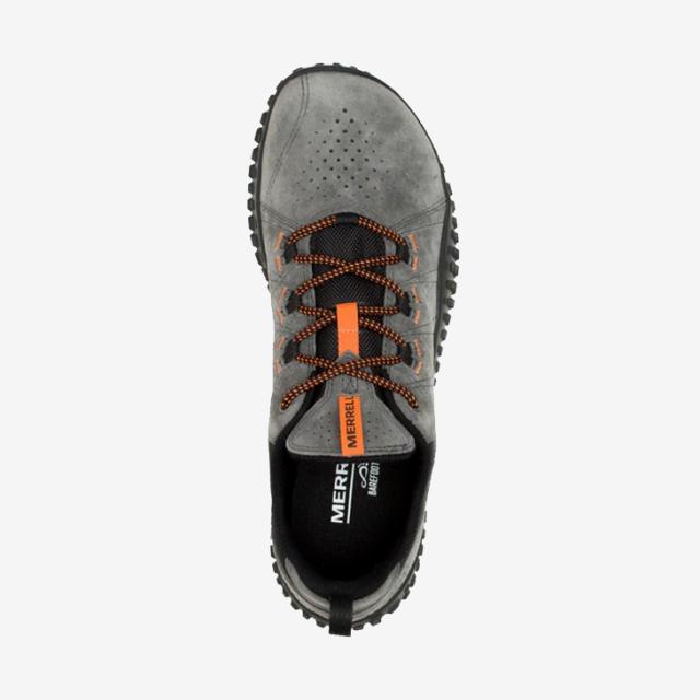 ・MERRELL｜Wrapt Barefoot Suede Quantum Grip/ メレル/ラプト ベアフット スエード クァンタム グリップ/グラナイト #_3