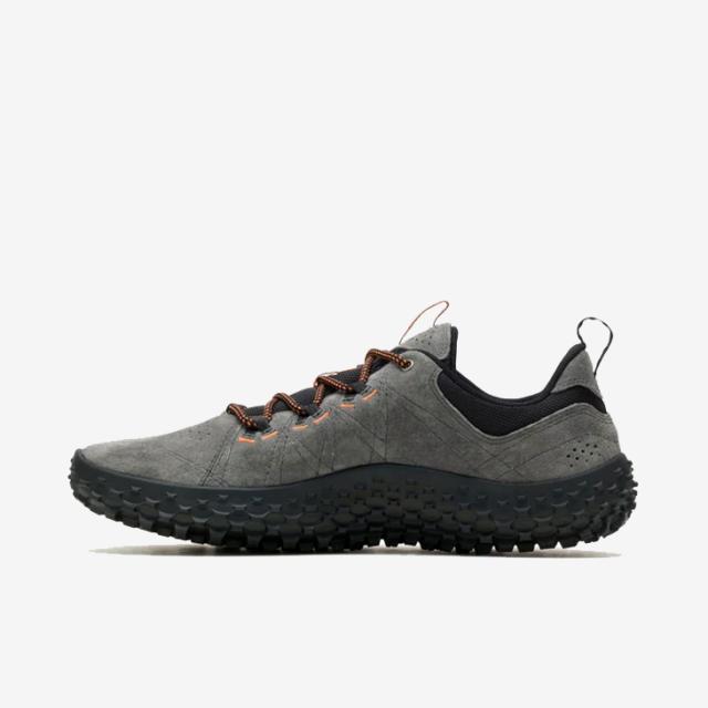 ・MERRELL｜Wrapt Barefoot Suede Quantum Grip/ メレル/ラプト ベアフット スエード クァンタム グリップ/グラナイト #_5