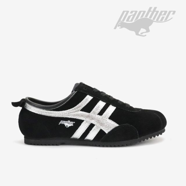 ・PANTHER｜Japan Made Sekaicho GT Deluxe Suede/ パンサー/ジャパン メイド セカイチョー ジーティー デラックス スエード 世界長/ブラックｘシルバー #