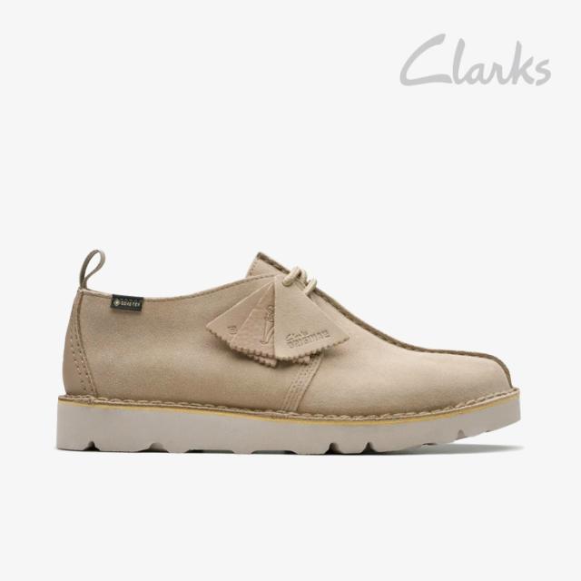 ・CLARKS｜Desert Trek GTX Gore-Tex Suede Boots Vibram/ クラークス/デザート トレック ゴアテックス スエード ブーツ ビブラム/サンド #