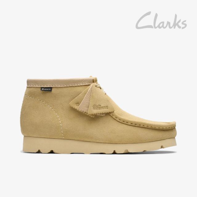 ・CLARKS｜Wallabee BT GTX Gore-Tex Suede Boots Vibram/ クラークス/ワラビー ブーツ ゴアテックス スエード ビブラム/メープル #