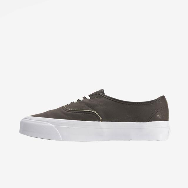 ・VANS Premium｜Authentic 44 Lx Aged Leather/ ヴァンズ/プレミアム オーセンティック ラックス エイジド レザー/チーク #