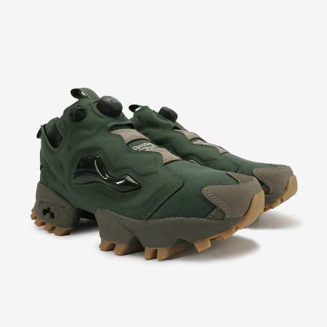 ：REEBOK｜Instapump Fury 94 Winter Cordura/ リーボック/インスタポンプ フューリー ウィンター コーデュラ/グリッドグリーンｘグリーン #_6