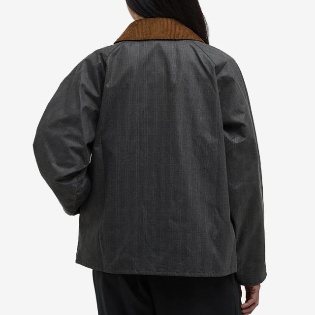 BARBOUR｜W Prince Of Wales Tartan Check Transport Waxed Jacket