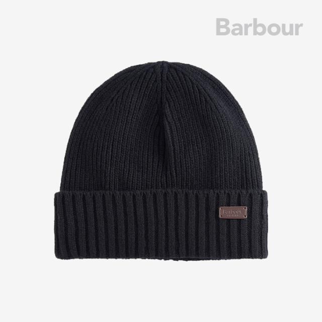 ・BARBOUR｜Carlton Beanie Hat Knit Cap/ バブアー/カールトン ビーニー ハット ニット キャップ/ブラック #