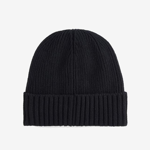 ・BARBOUR｜Carlton Beanie Hat Knit Cap/ バブアー/カールトン ビーニー ハット ニット キャップ/ブラック # BARBOUR｜Carlton Beanie Hat Knit Cap/ バブアー/カールトン ビーニー