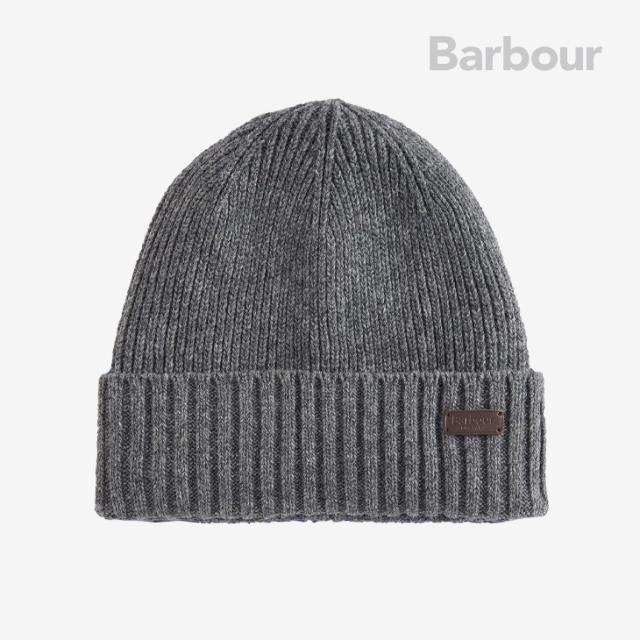 ・BARBOUR｜Carlton Beanie Hat Knit Cap/ バブアー/カールトン ビーニー ハット ニット キャップ/グレー #