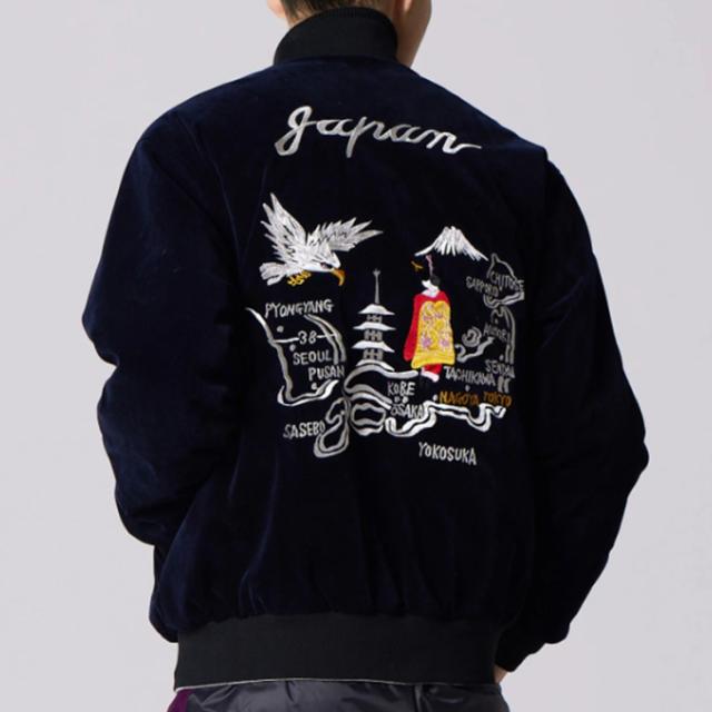 TAION｜Japan Special Reversible Sukajan Down Jacket/ タイオン